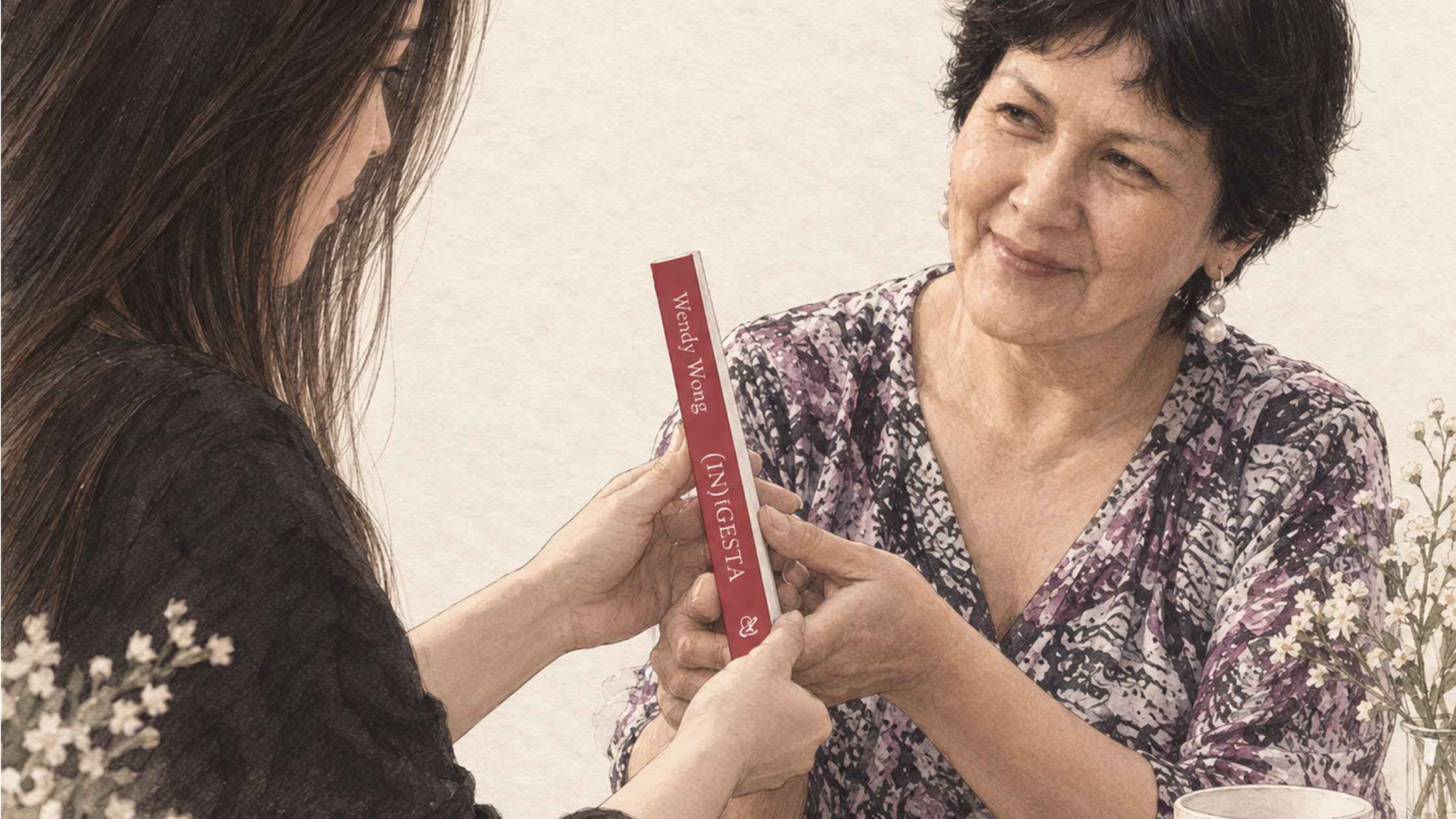 Hay ausencias que dejan la hoja en blanco la hoja en blanco ingesta